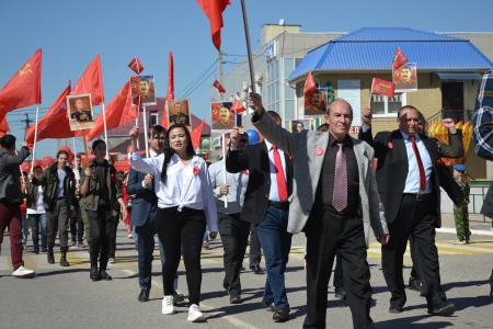 Красный День Победы в Астрахани
