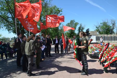 Красный День Победы в Астрахани