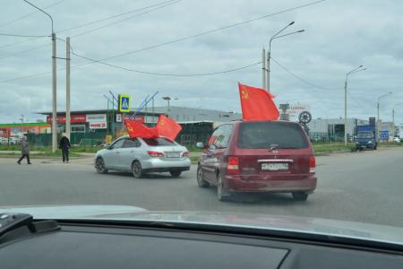 Первомайский автопробег в Вологде