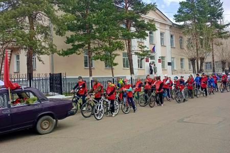 КПРФ в Забайкалье приняла участие в велопробеге в честь Дня Великой Победы