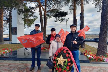 Коммунисты Ленинградской области серией мероприятий в десятках населенных пунктов региона отметили 79-ю годовщину Победы советского народа в Великой Отечественной войне