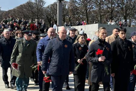 Коммунисты Ленинградской области серией мероприятий в десятках населенных пунктов региона отметили 79-ю годовщину Победы советского народа в Великой Отечественной войне