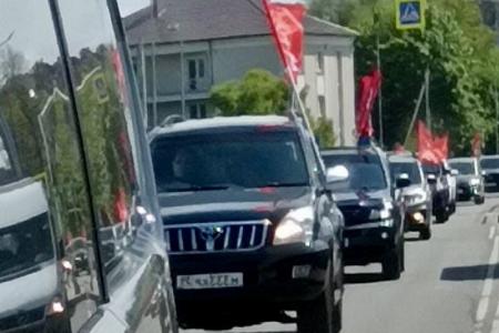 В Калининграде состоялся автопробег в честь Дня Победы