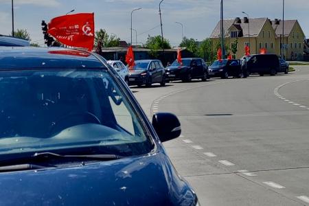 В Калининграде состоялся автопробег в честь Дня Победы