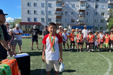 Тува. Определились победители и призёры детской футбольной лиги «Бастион»