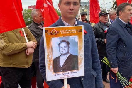 Коммунисты Ставрополья встретили день Великой Победы Советского Союза над фашистской Германией