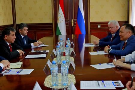 К.К. Тайсаев завершил работу в Таджикистане