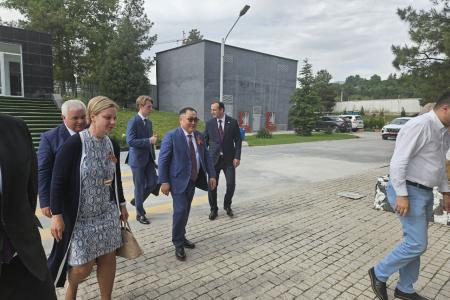 К.К. Тайсаев завершил работу в Таджикистане