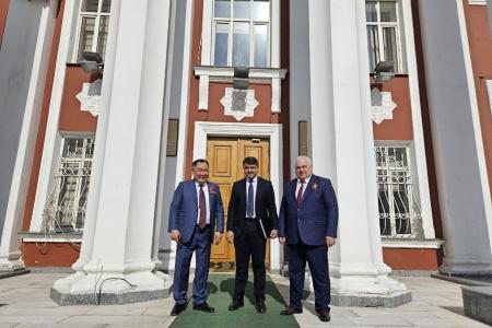 К.К. Тайсаев завершил работу в Таджикистане