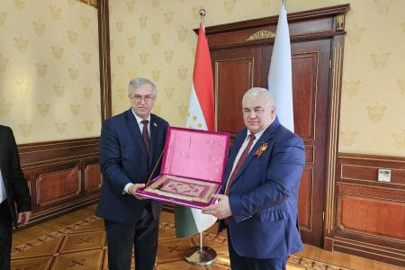 К.К. Тайсаев завершил работу в Таджикистане
