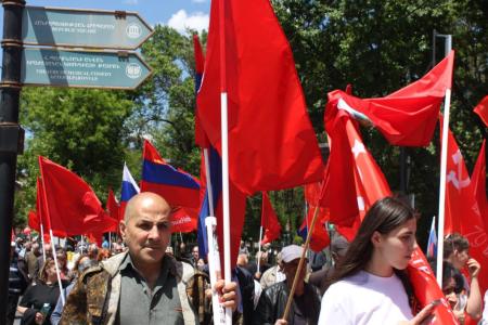 Компартии, входящие в СКП-КПСС, достойно отметили День Победы