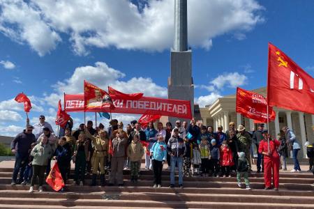 Компартии, входящие в СКП-КПСС, достойно отметили День Победы