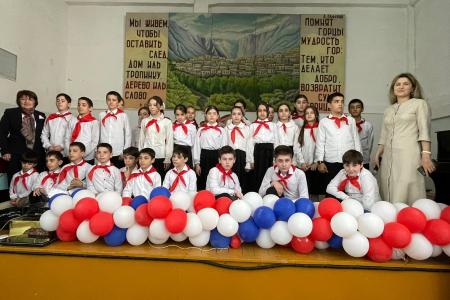 Коммунисты Дагестана приняли участие в мероприятиях, посвященных приему в пионеры