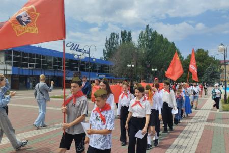 День Пионерии в Запорожье