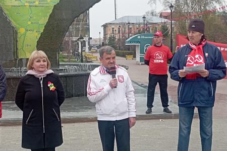 Красный Первомай собрал сотни трудящихся в центре Тюмени