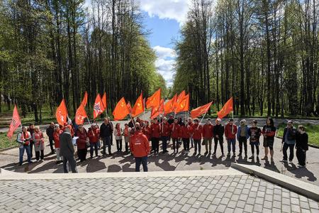 Красный Первомай на Родине Первого Совета