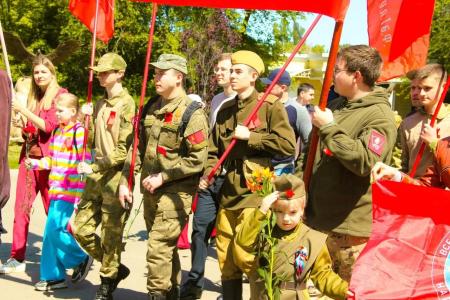 Луганские коммунисты отметили День великой Победы