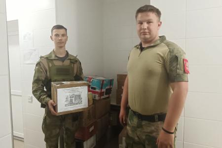 Комсомол доставил гумпомощь КПРФ в прифронтовой Сватовский район ЛНР