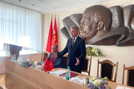 Казбек Тайсаев принял участие в IX (майском) объединенном Пленуме Центрального Комитета и Центральной контрольно-ревизионной комиссии КПБ в Минске