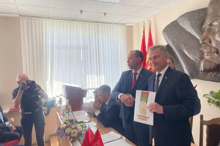 Казбек Тайсаев принял участие в IX (майском) объединенном Пленуме Центрального Комитета и Центральной контрольно-ревизионной комиссии КПБ в Минске