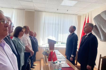 Казбек Тайсаев принял участие в IX (майском) объединенном Пленуме Центрального Комитета и Центральной контрольно-ревизионной комиссии КПБ в Минске