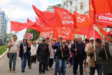 Мордовия. Красный Первомай в Саранске