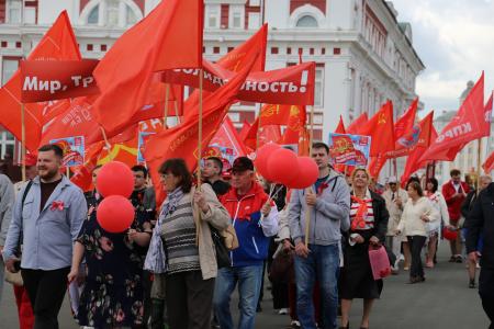 Мордовия. Красный Первомай в Саранске