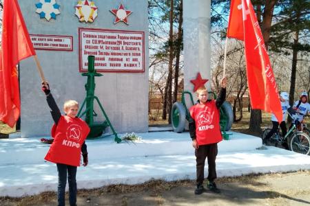 КПРФ в Забайкалье приняла участие в велопробеге в честь Дня Великой Победы