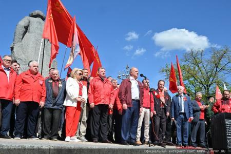 Г.А. Зюганов на акции в Москве: «Да здравствует солидарность!»