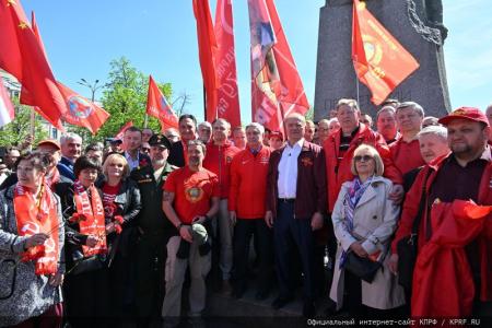 Г.А. Зюганов на акции в Москве: «Да здравствует солидарность!»