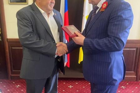 На Ставрополье вручили медали Министерства обороны Российской Федерации «За укрепление боевого содружества»