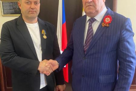 На Ставрополье вручили медали Министерства обороны Российской Федерации «За укрепление боевого содружества»