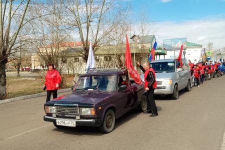 КПРФ в Забайкалье приняла участие в велопробеге в честь Дня Великой Победы