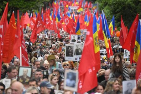 Компартии, входящие в СКП-КПСС, достойно отметили День Победы