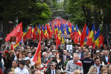 Компартии, входящие в СКП-КПСС, достойно отметили День Победы