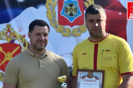 В Донецке прошел чемпионат по мини-футболу среди военнослужащих на «Кубок 1 Донецкого армейского корпуса»