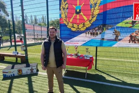 В Донецке прошел чемпионат по мини-футболу среди военнослужащих на «Кубок 1 Донецкого армейского корпуса»