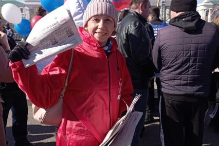 Коммунисты Забайкалья приняли участие в первомайских митингах