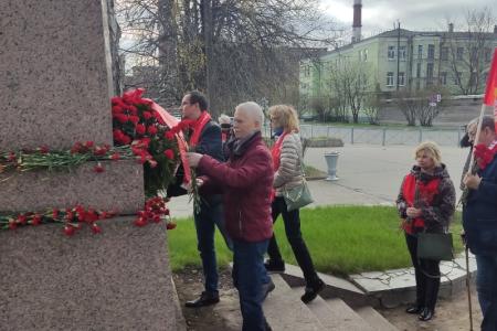 Сергей Пантелеев принял участие в торжественном митинге в Санкт-Петербурге