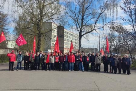 Сергей Пантелеев принял участие в торжественном митинге в Санкт-Петербурге