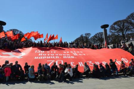 Санкт-Петербург (Ленинград): Коммунисты напомнили о подлинном смысле Дня Победы
