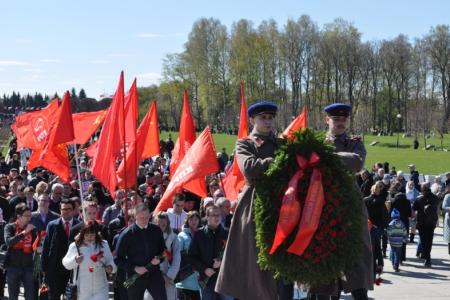 Санкт-Петербург (Ленинград): Коммунисты напомнили о подлинном смысле Дня Победы