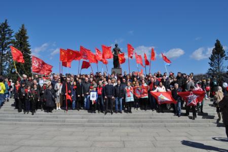 Санкт-Петербург (Ленинград): Коммунисты напомнили о подлинном смысле Дня Победы