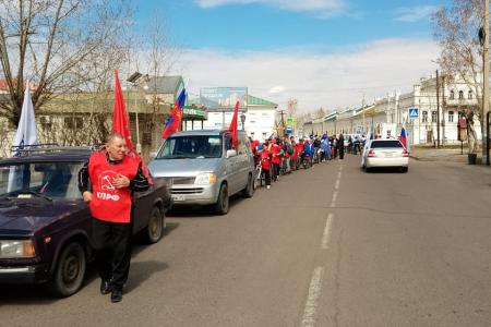 КПРФ в Забайкалье приняла участие в велопробеге в честь Дня Великой Победы