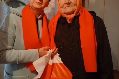 Калужский горком КПРФ, коммунисты микрорайона Куровской поздравили ветеранов с Днём Победы