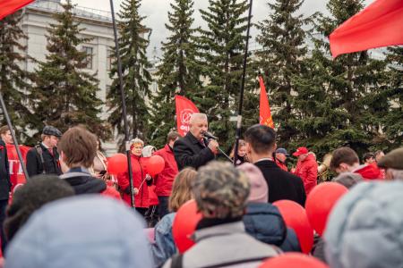 Репортаж о праздновании Первомая в Кировской области