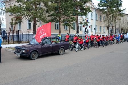КПРФ в Забайкалье приняла участие в велопробеге в честь Дня Великой Победы