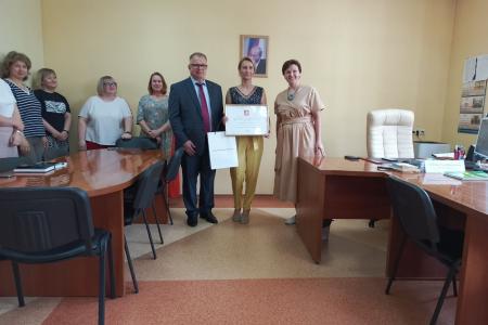 Московская область. Депутат КПРФ Александр Наумов поздравил с праздником социальных работников в городском округе Домодедово