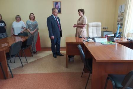 Московская область. Депутат КПРФ Александр Наумов поздравил с праздником социальных работников в городском округе Домодедово