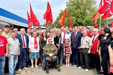 Подмосковные коммунисты: Радость труда – это, прежде всего, работа на благо народа!